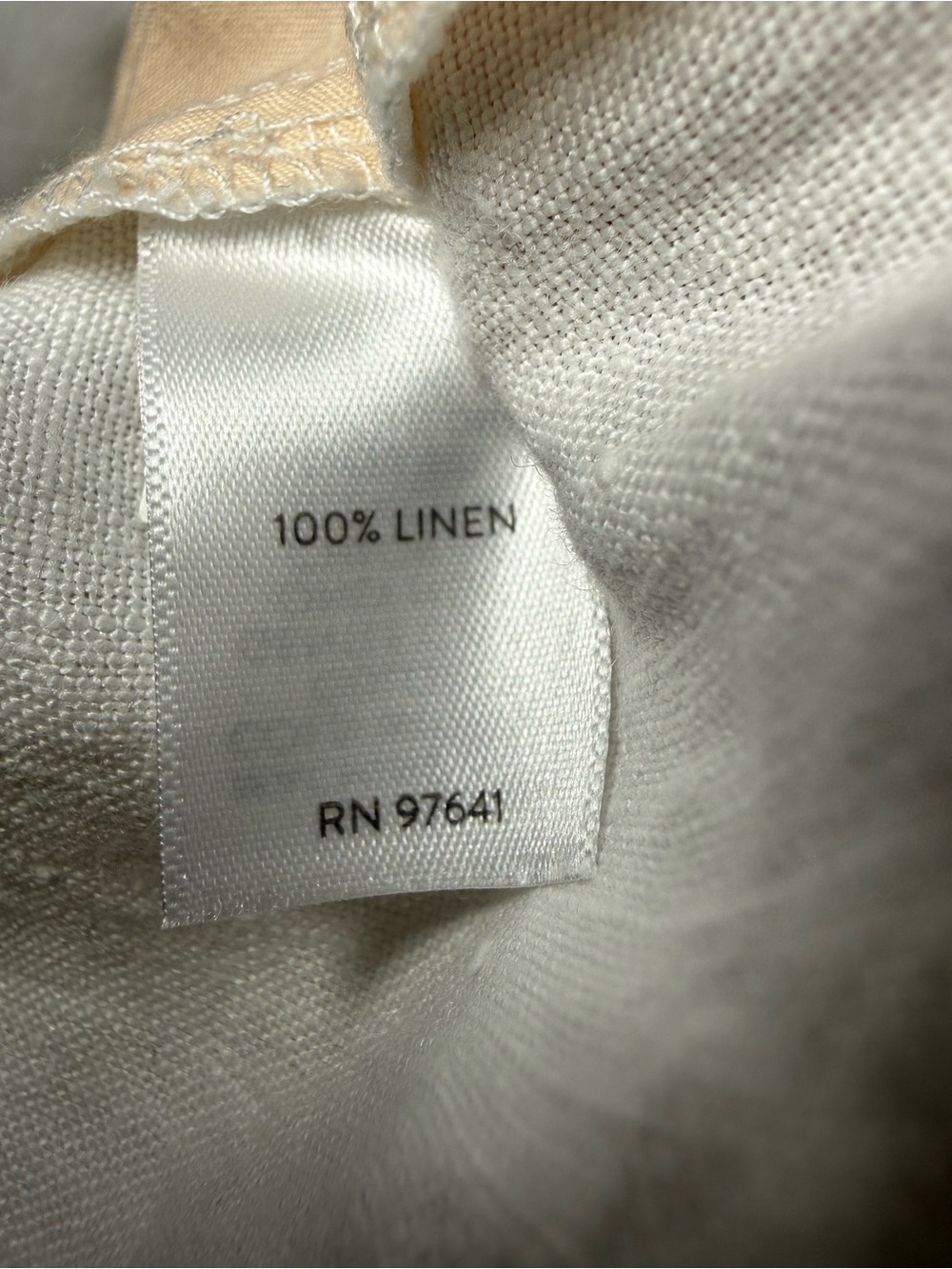 J. Jill Love Linen White Wide Leg Cropped Pants XL Boho Coastal - Picture 10 of 15
